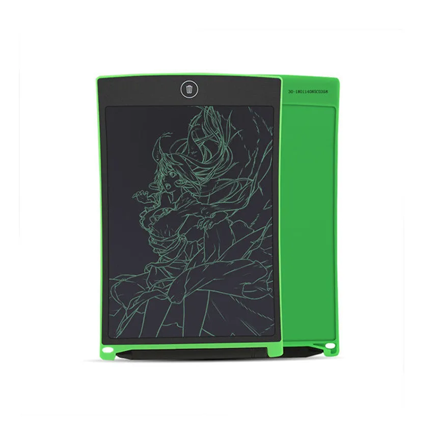 8.5 inch black LCD writing tablet H8S with flexible display and one-key clear button
