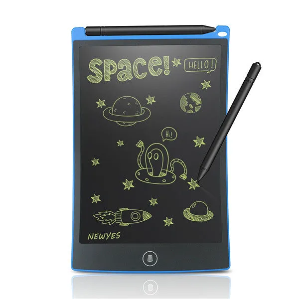 8.5 inch black LCD writing tablet H8S with flexible display and one-key clear button