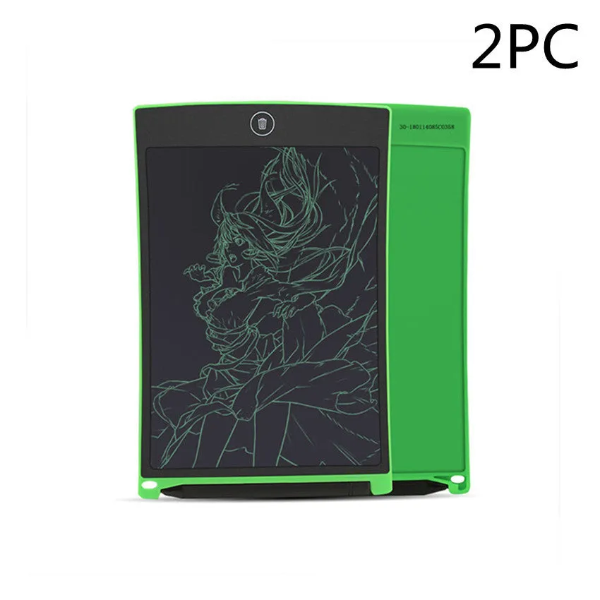 8.5 inch black LCD writing tablet H8S with flexible display and one-key clear button