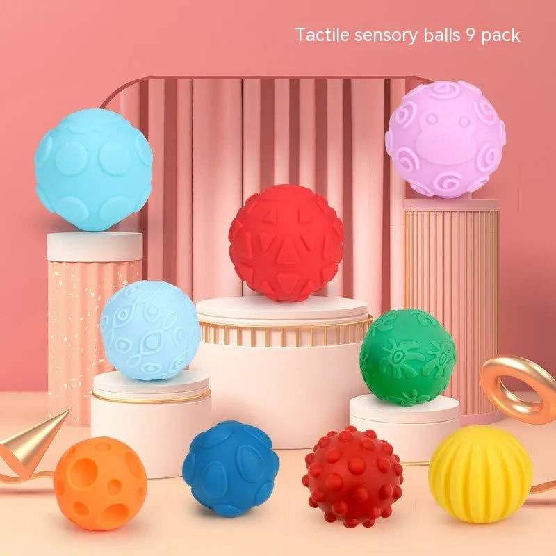 Educational soft rubber baby swimming toys in colour box packaging, suitable for infants 0-3 years