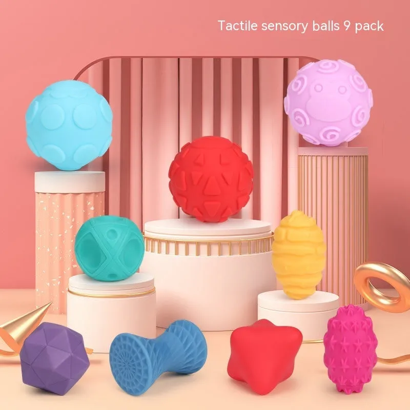 Educational soft rubber baby swimming toys in colour box packaging, suitable for infants 0-3 years