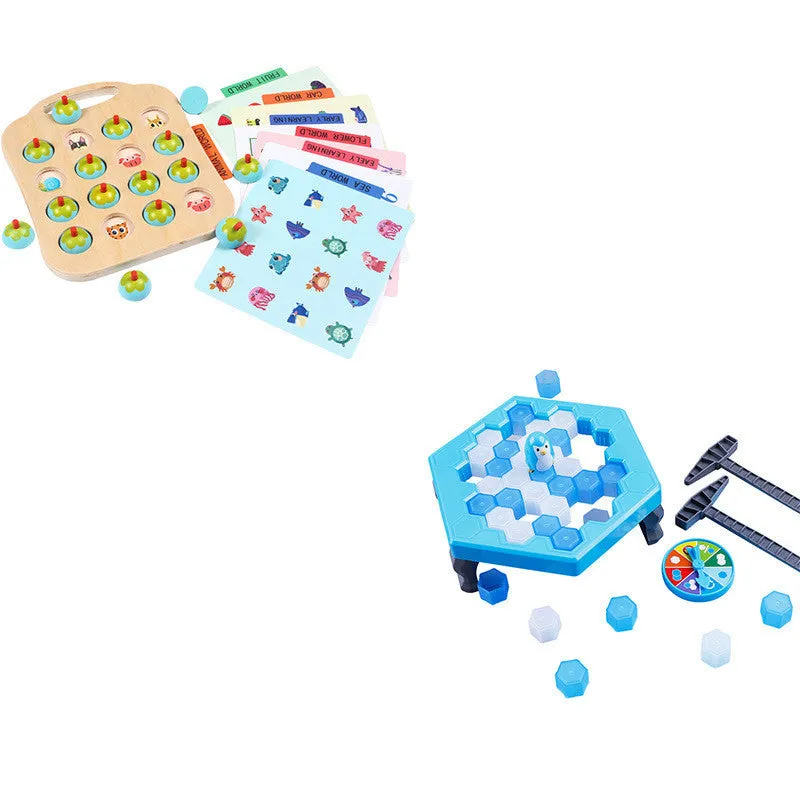 Children's interactive board games chess set for early education and intellectual play in multiple styles