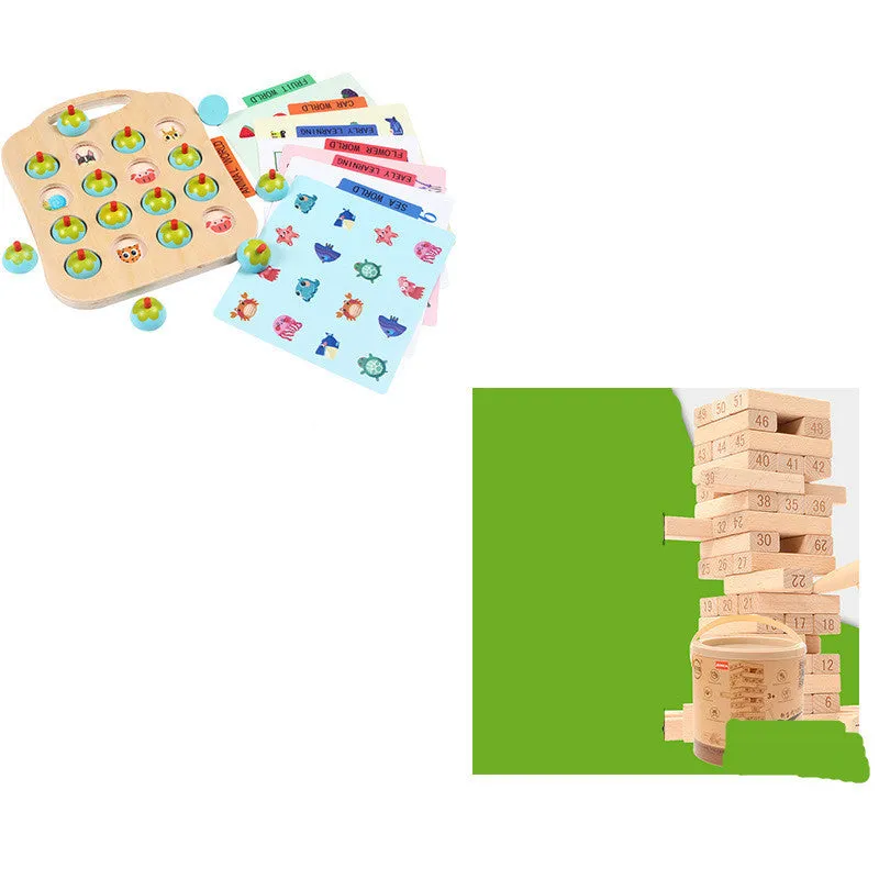 Children's interactive board games chess set for early education and intellectual play in multiple styles