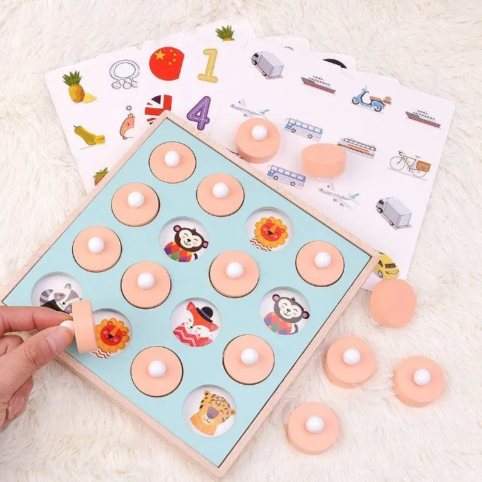 Children's interactive board games chess set for early education and intellectual play in multiple styles