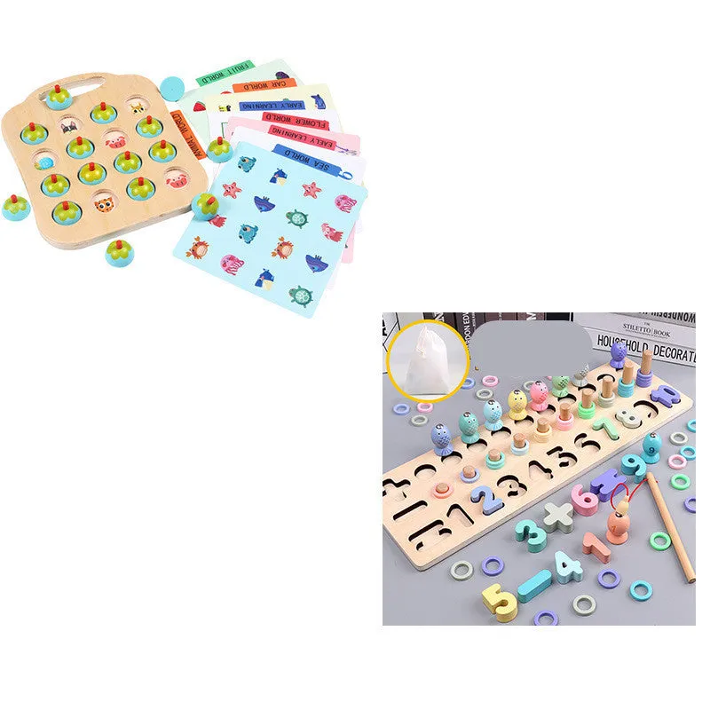 Children's interactive board games chess set for early education and intellectual play in multiple styles