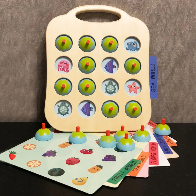 Children's interactive board games chess set for early education and intellectual play in multiple styles