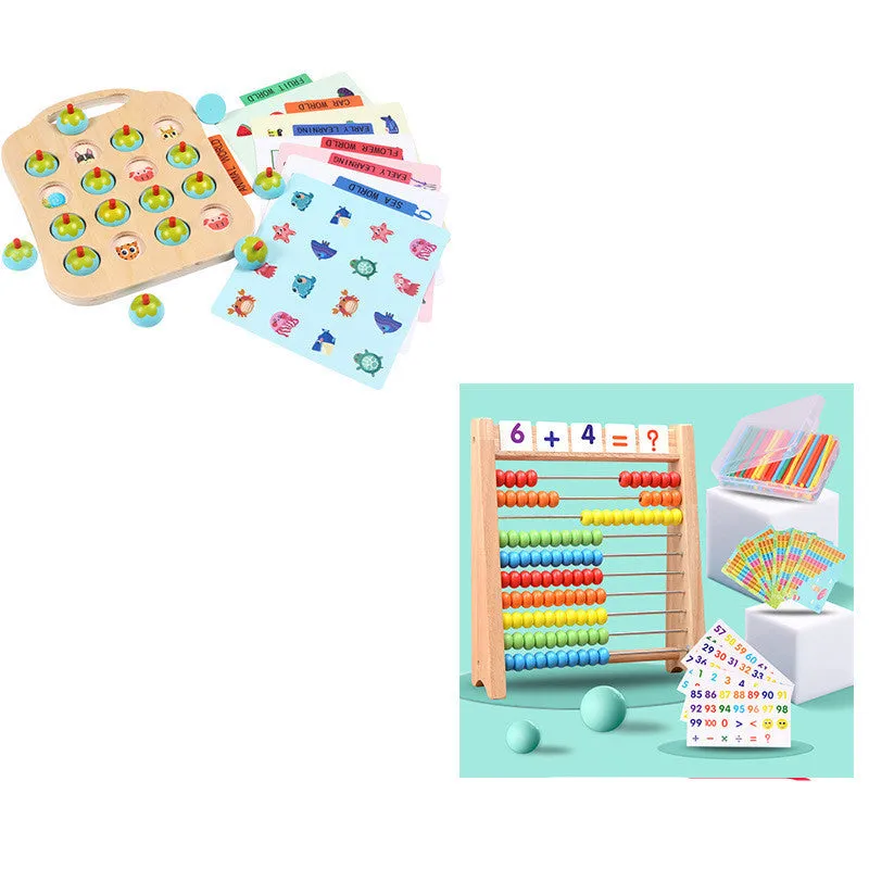 Children's interactive board games chess set for early education and intellectual play in multiple styles