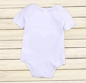 White baby romper with black 'Mama is my BESTIE' text print on front
