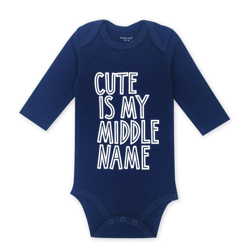 100% cotton long sleeve baby romper jumpsuit in neutral colour on white background
