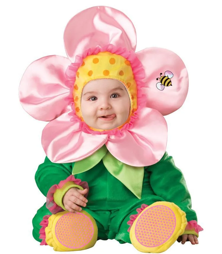 Unisex baby dress one piece long sleeve polyester Christmas Halloween toddler 80cm 90cm 95cm 100cm