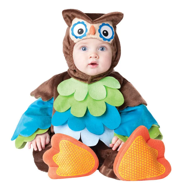 Unisex baby dress one piece long sleeve polyester Christmas Halloween toddler 80cm 90cm 95cm 100cm