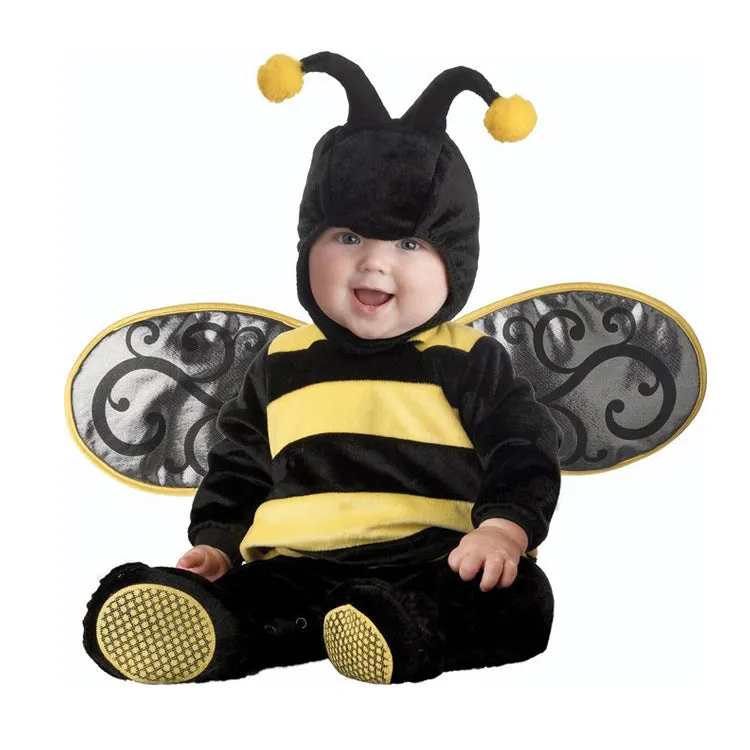 Unisex baby dress one piece long sleeve polyester Christmas Halloween toddler 80cm 90cm 95cm 100cm
