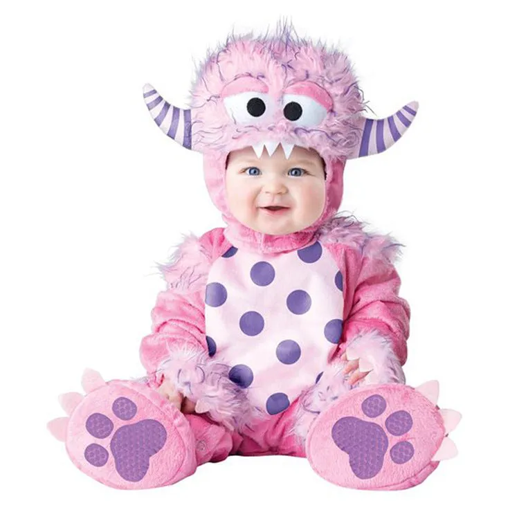 Unisex baby dress one piece long sleeve polyester Christmas Halloween toddler 80cm 90cm 95cm 100cm