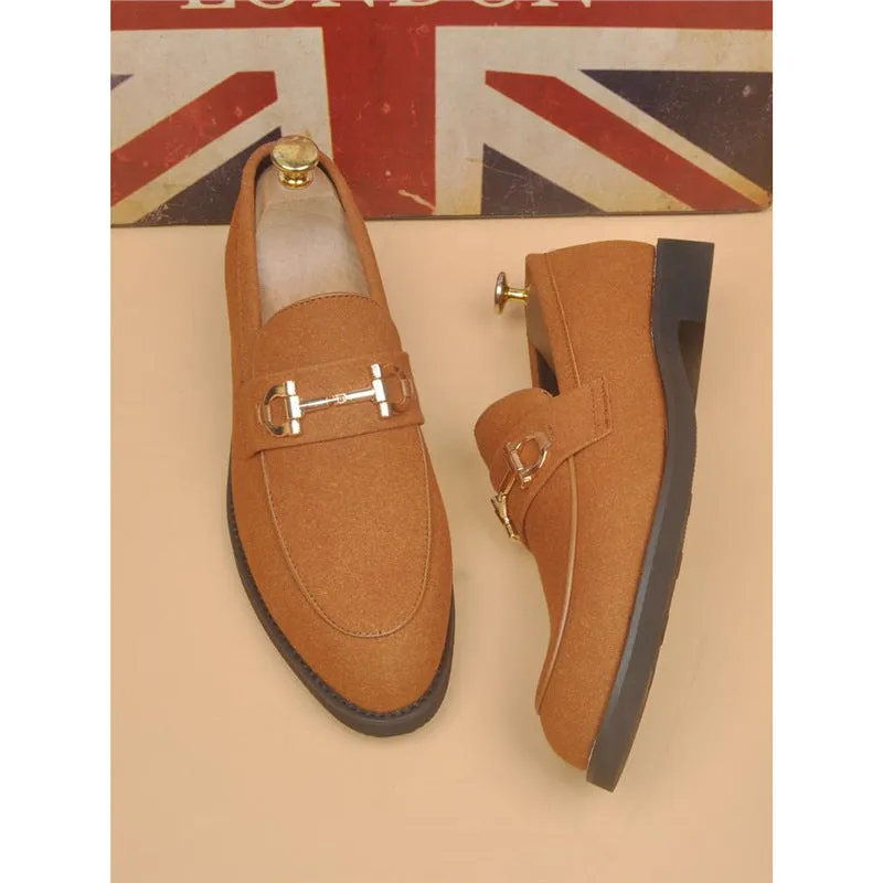 Men's black pointed toe casual leather shoes with low-top design and lace-up closure