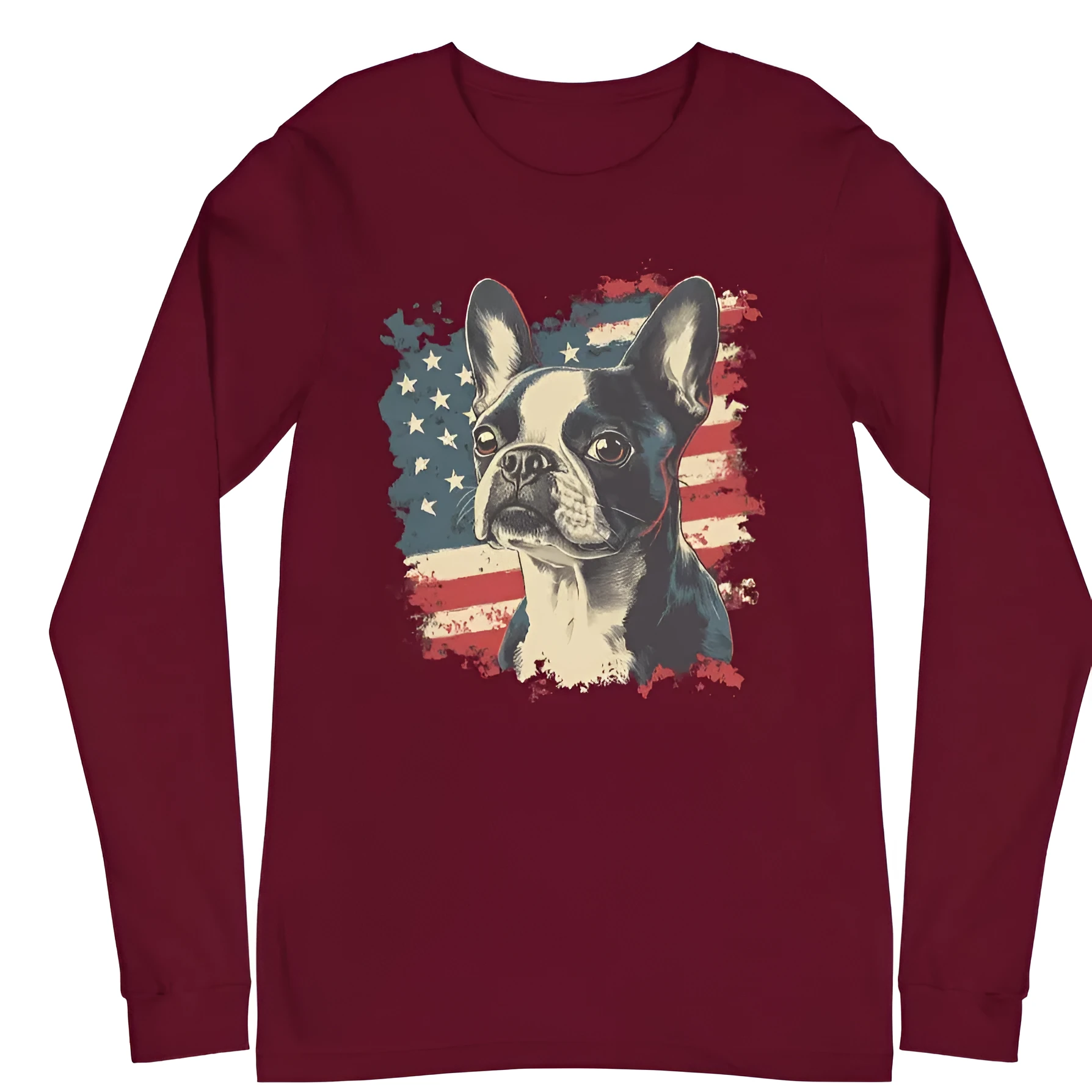 Men and women new autumn winter cotton loose fit pullover hoodie in Wine Red
