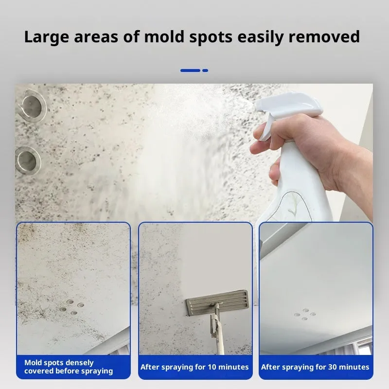 Wall odor canceller spray 240ml with nozzle on painted white wall