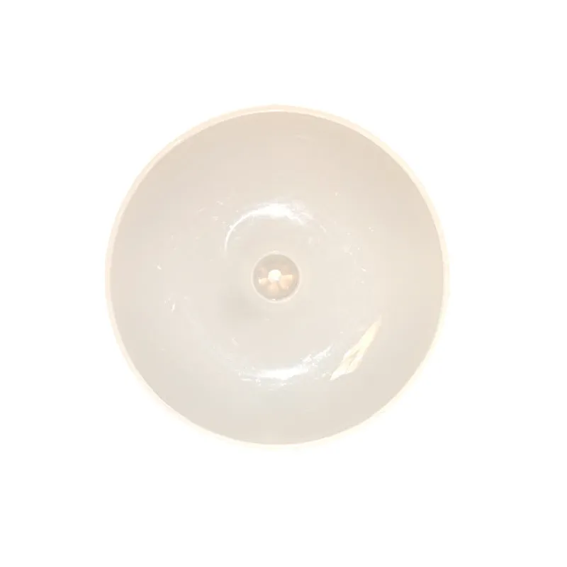 Small round night lamp with side push key, 86mm diameter, white light option