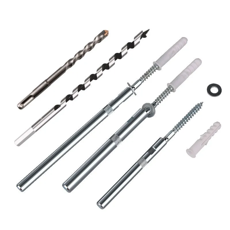 Galvanised steel hidden shelf support nail for minimalist floating bookshelf, 10x100mm or 10x160mm size