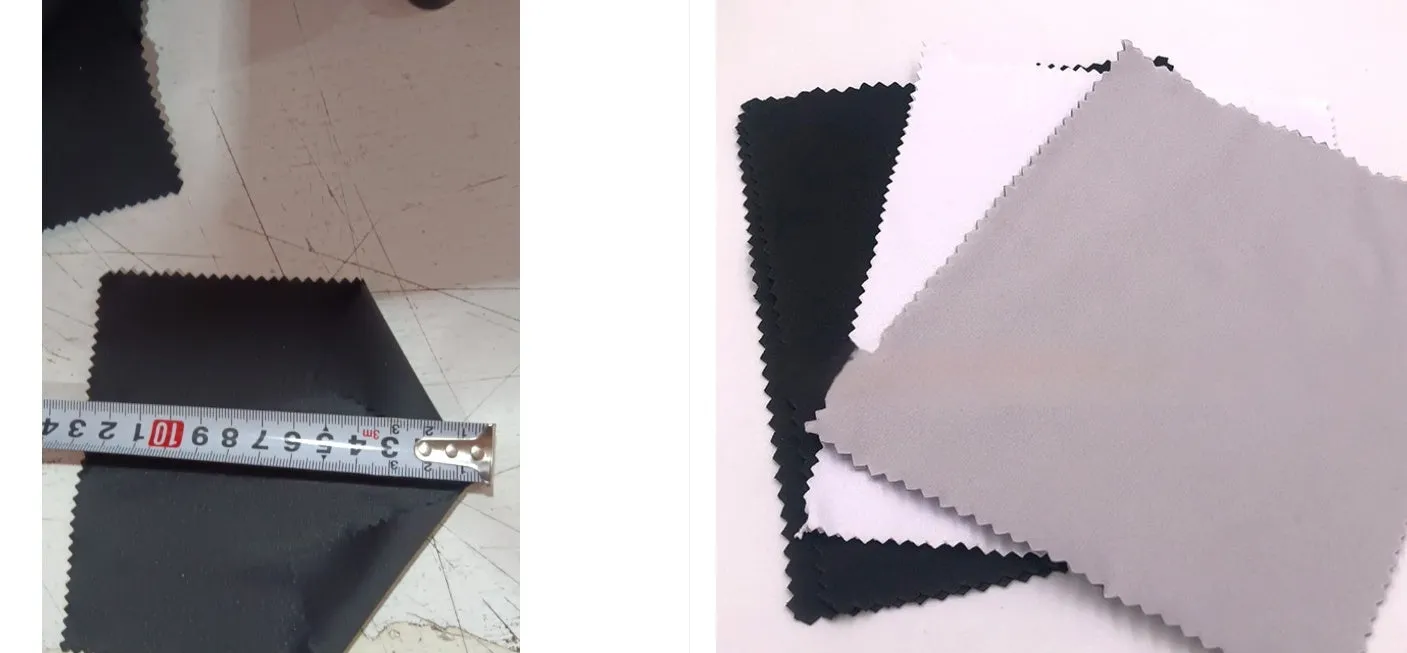 Microfibre glasses cloth 15x15cm for cleaning lenses and screens