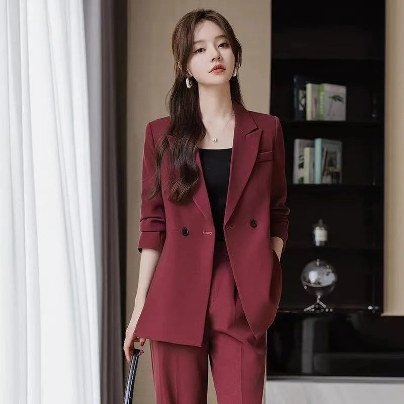 Women's solid colour commuting style casual jacket with long sleeves and soft treatment, available in black
