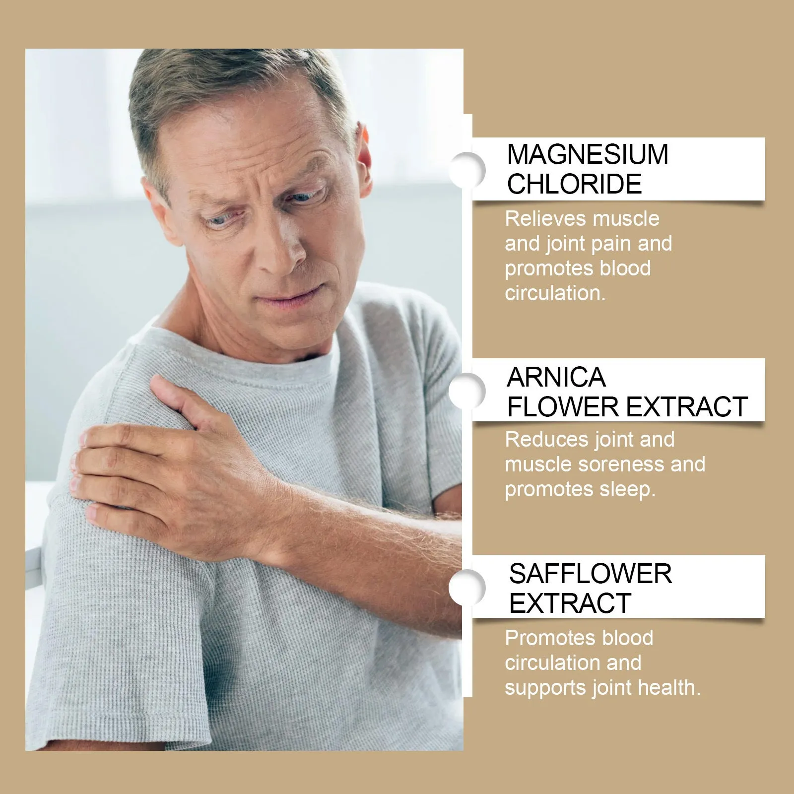 114g tube of magnesium cream for body care after exercise