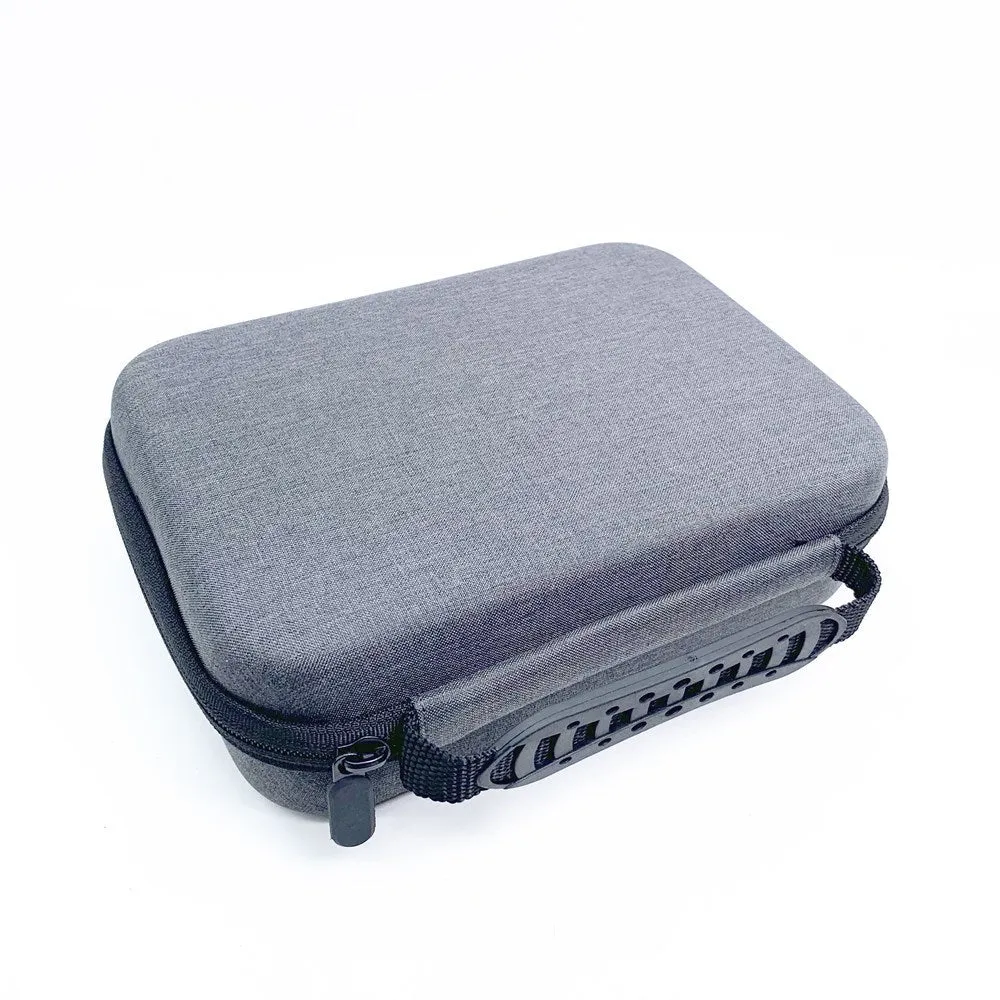 Gray cloth storage bag for intelligent mobile PTZ stabilizer with thermal transfer finish
