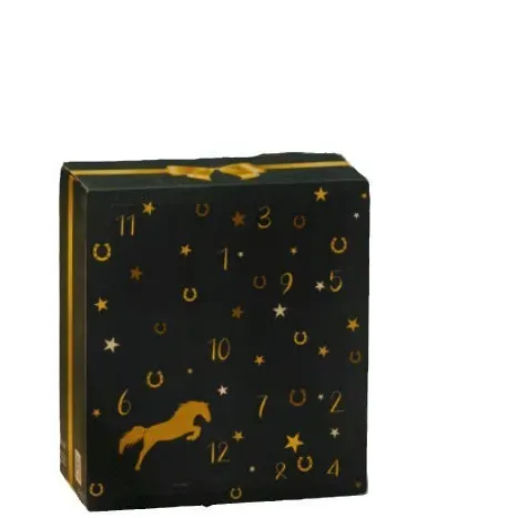 Fringe and tassel advent calendar blind box, equestrian theme, modern art style, made of PVC, gift for multiple occasions
