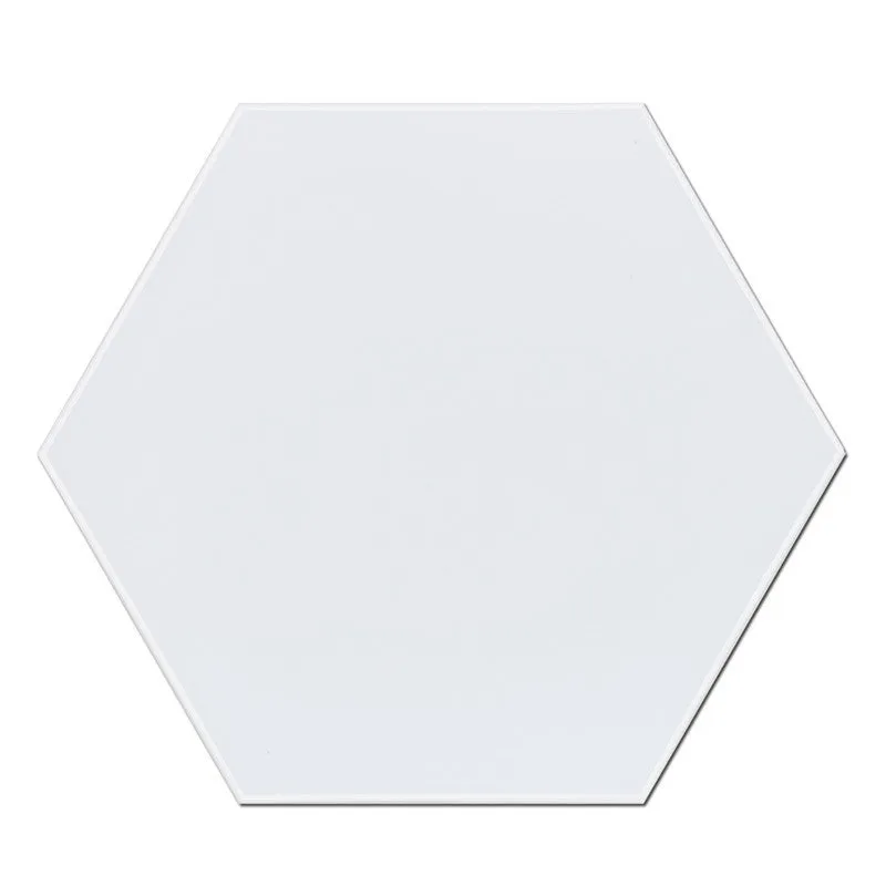 Close up of a modular hexagon LED wall light in a honeycomb pattern with multiple colour panels