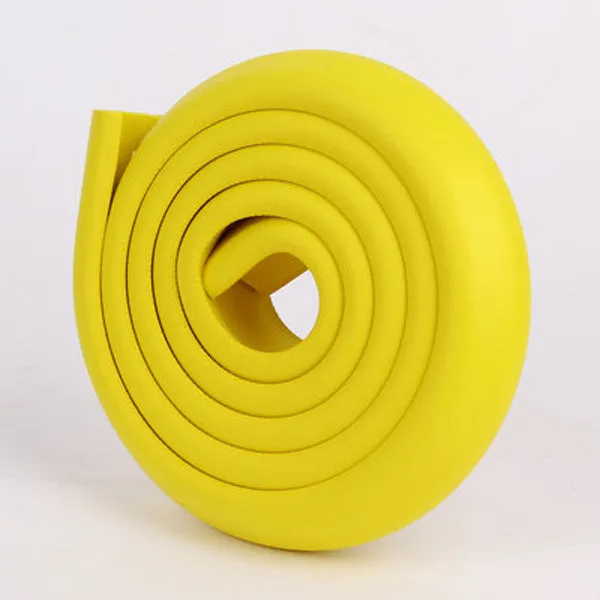 Anti-collision corner protector strip for baby safety, 2m length, 8cm width, colour beige