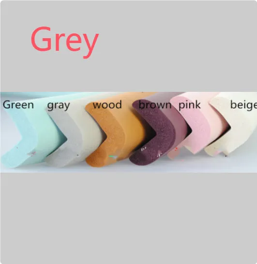 Anti-collision corner protector strip for baby safety, 2m length, 8cm width, colour beige