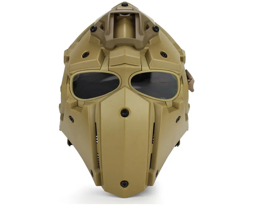 Ronin Tactical Helmet in polymer with adjustable straps and EVA pad, shown in black