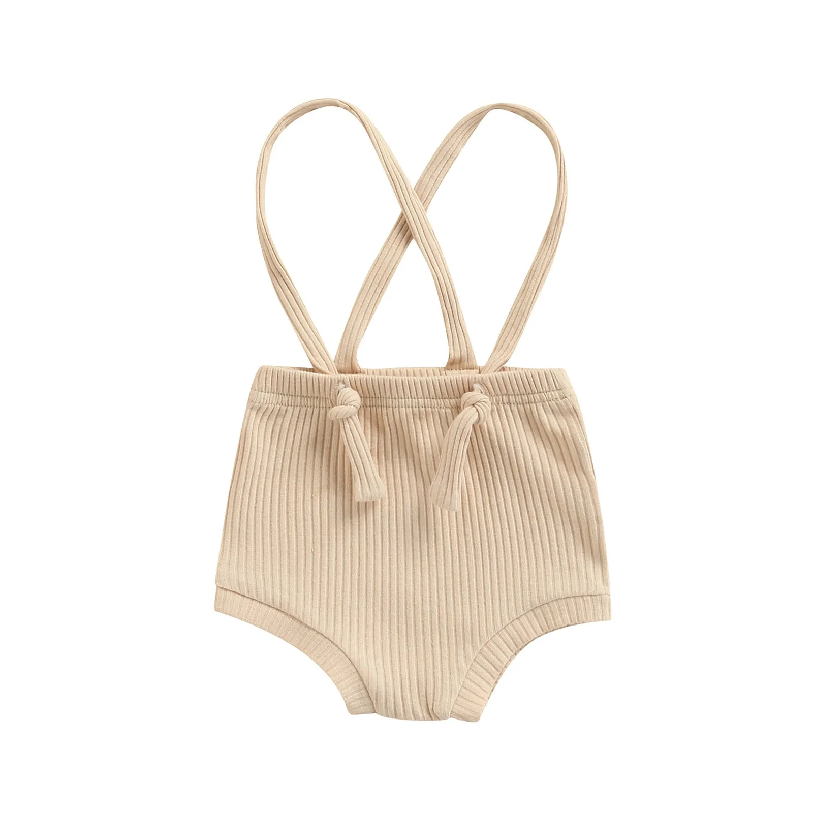 Baby carrier high waist triangle cotton stretch pants in solid colour, size 73cm