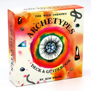 Full English tarot card deck colour 203 made from coated paper for teenagers