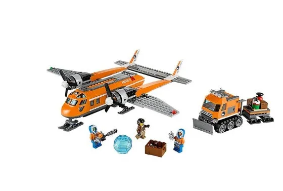 Arctic icebreaker fleet building blocks 760 pieces box 50x39.5x8.5cm multiple vehicles