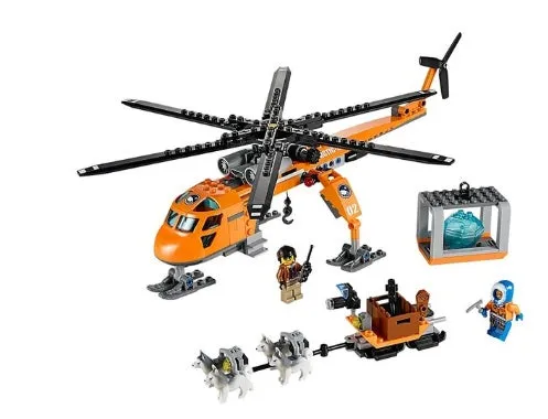 Arctic icebreaker fleet building blocks 760 pieces box 50x39.5x8.5cm multiple vehicles