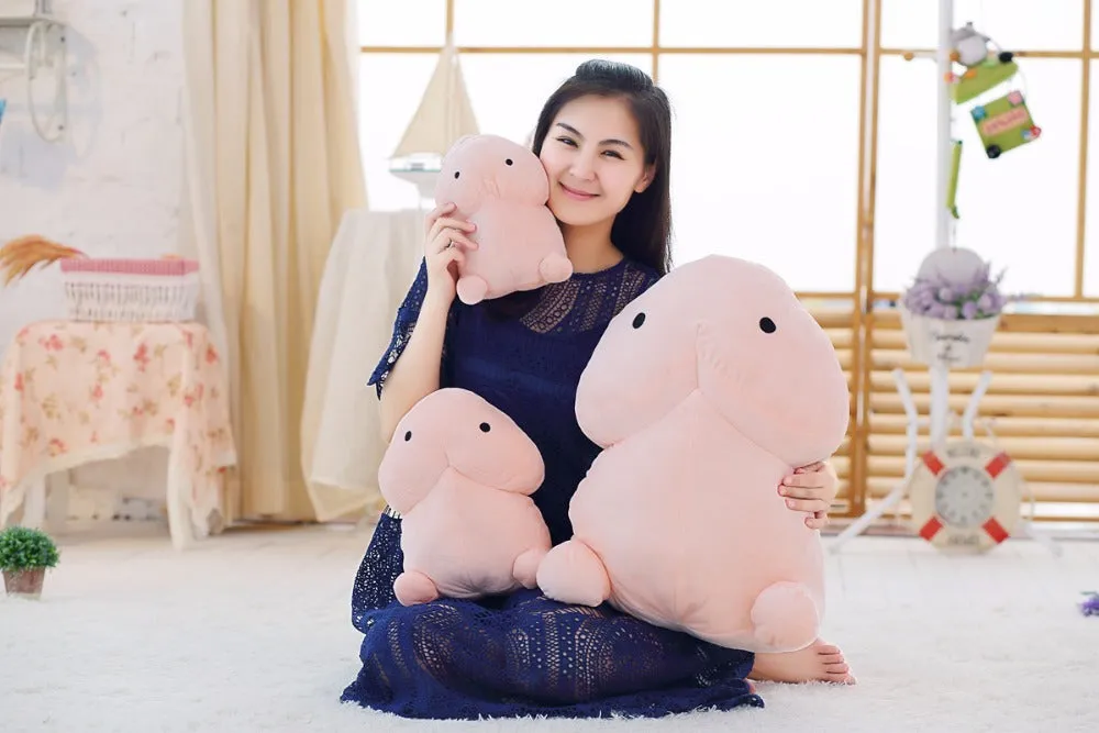 Pray For Xiao Ding spoof squeaking plush doll in white, super soft short plush, cartoon cute design, 20cm size