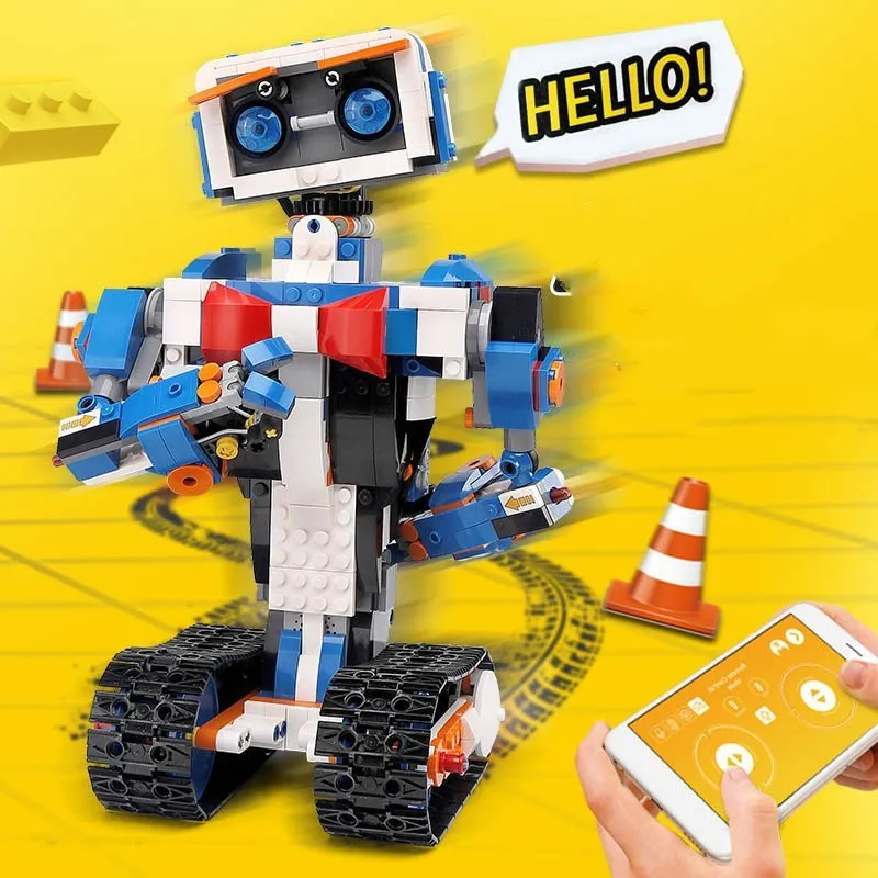STEM smart toy building blocks set 400-800 pieces ABS plastic colour box 50x7x35cm 1.8kg