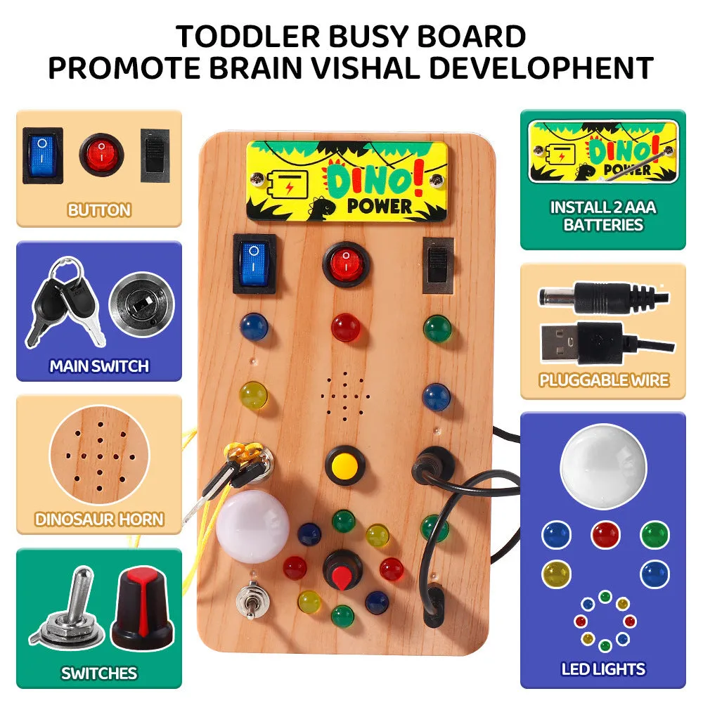 Montessori early education LED lamp holder plastic educational toy for children vision and intelligence development