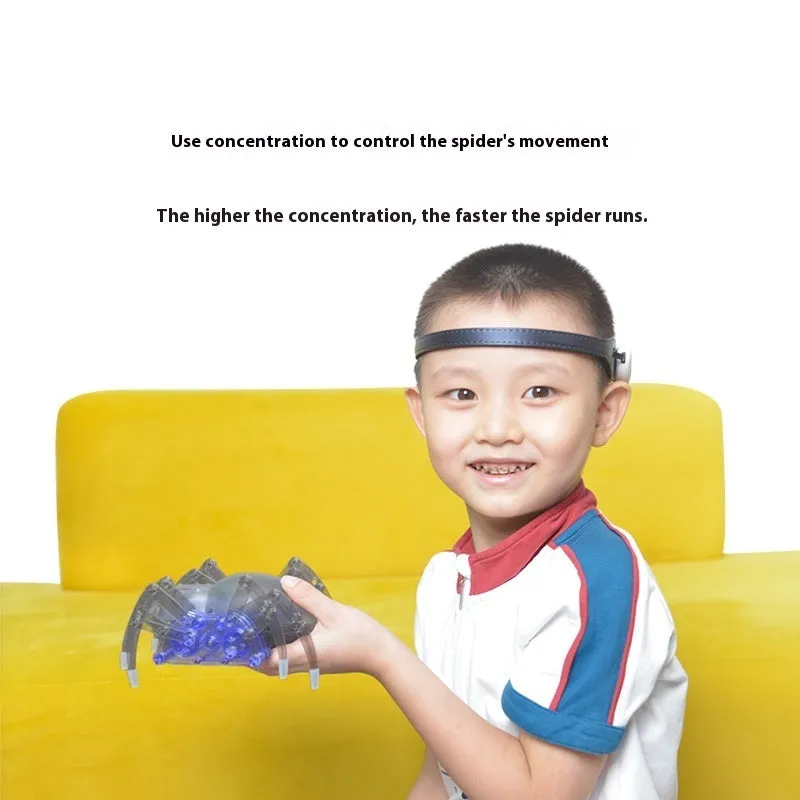 Spider suit long endurance toy with APP brain wave detection in Brainlink SE design