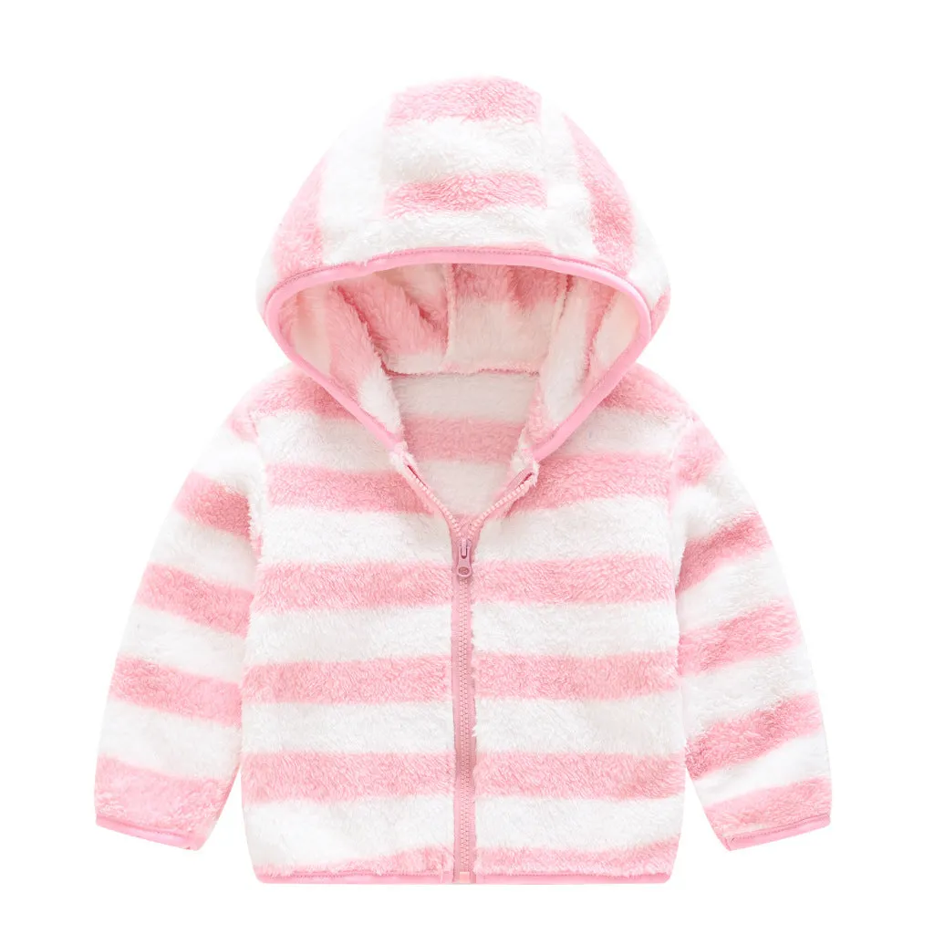 Infant toddler bear ears solid colour hoodie jacket with zipper front, cotton lining, and long sleeves, available in multiple colours