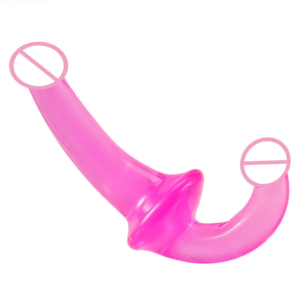 Slim TPE butt plug with simulation texture in pink, 20 x 6.6cm size