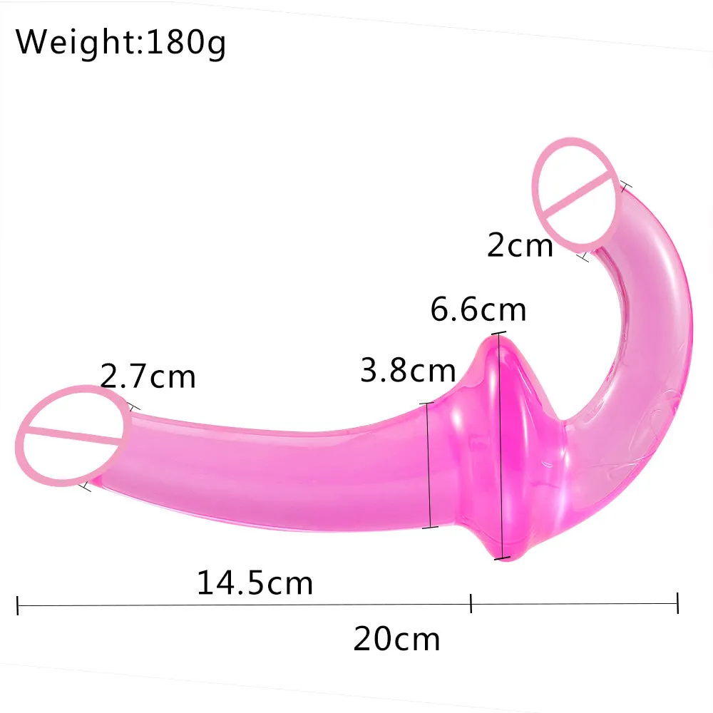 Slim TPE butt plug with simulation texture in pink, 20 x 6.6cm size
