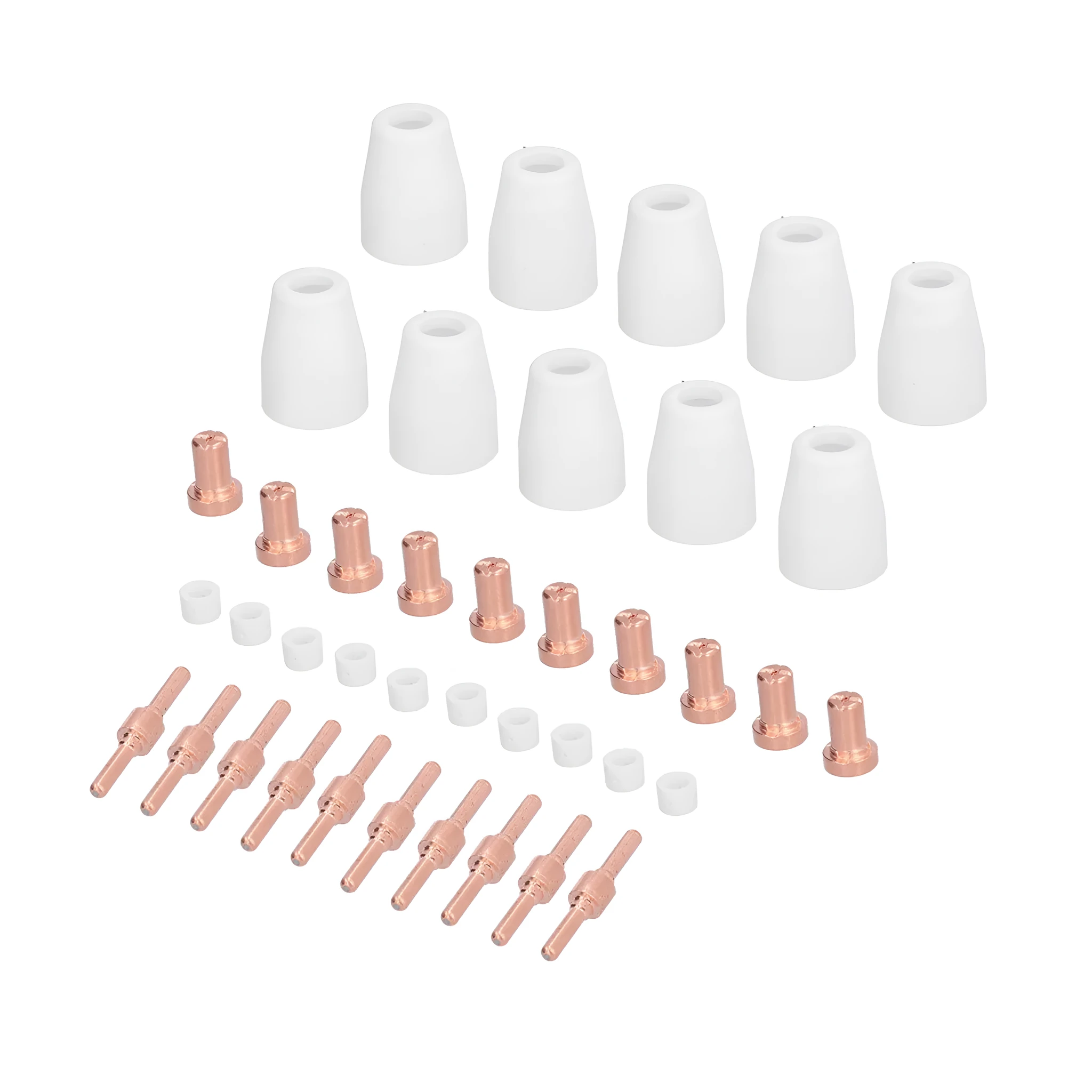 PT3140A plasma cutter consumables kit with 40 electrodes nozzles and shunts for LGK40 models