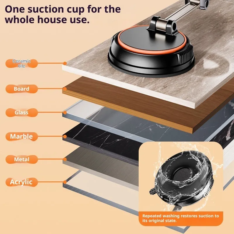 Foldable adjustable magnetic metal car phone holder for dashboard, black orange colour, X70 model, folded view showing compact size