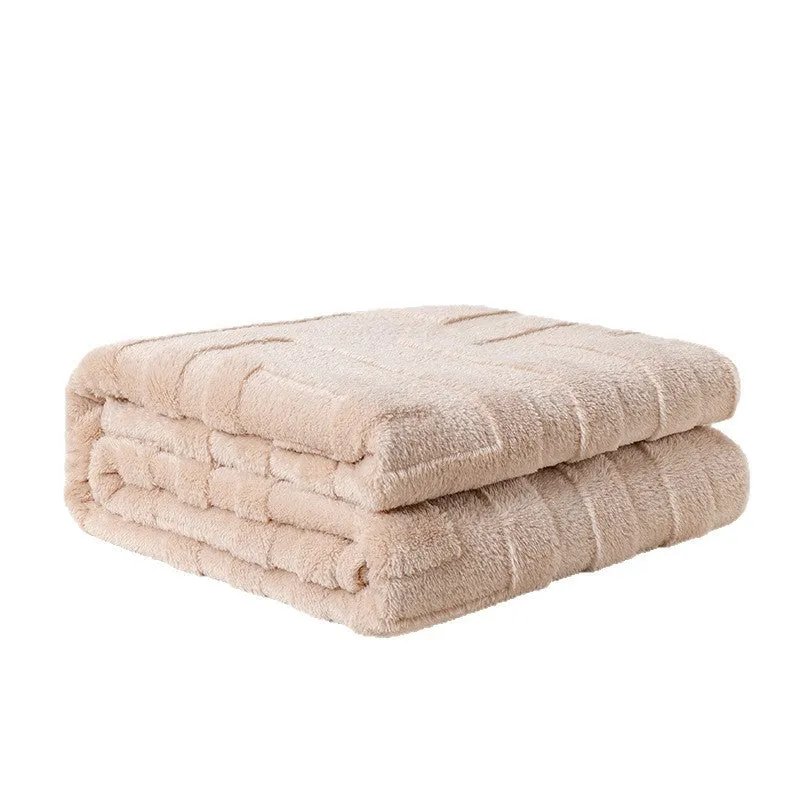 Coral fleece flannel blanket with plant flowers pattern in multiple sizes and colours