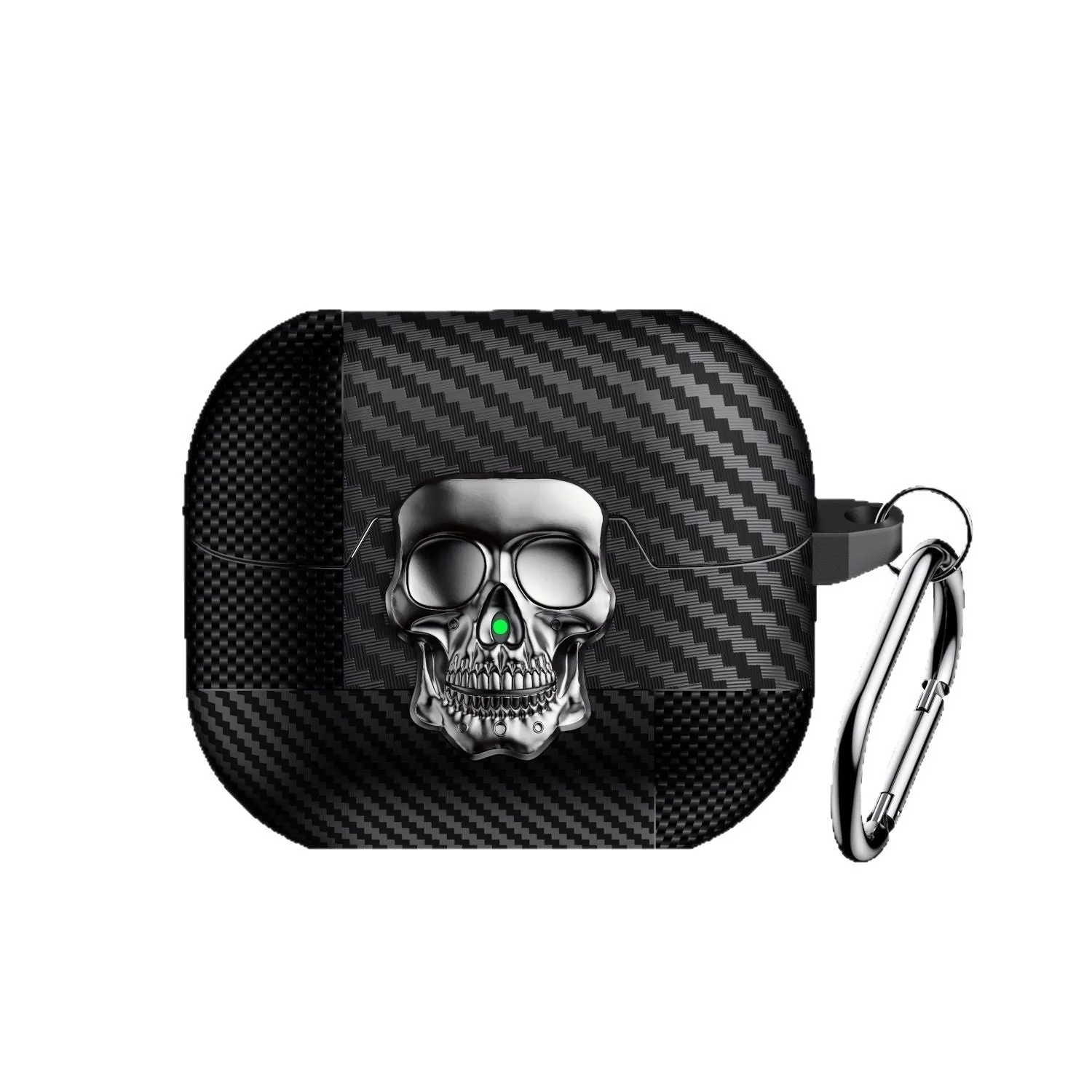 Carbon fibre Bluetooth earphone case with lock buckle for Samsung Buds3 to Buds3pro in black, bronze, gray, gold