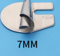 Manual spiral edge folder for towel tubes, metal construction, available in 3mm to 10mm sizes