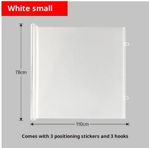 Automatic telescopic pet fence barrier in black for doorway, size Large 130x78cm