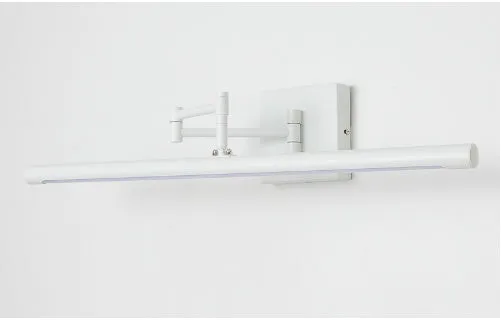 LED bathroom mirror cabinet with integrated lighting in modern simple design