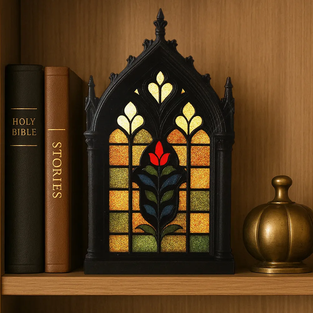 Black wooden Gothic style wall mounted storage rack decoration in three size options